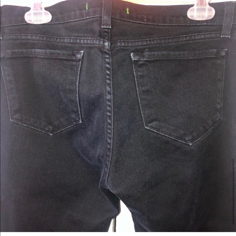 J Brand Women’s The Deal Black Skinny Jean zippers at the ankle 29 - Picture 6 of 8